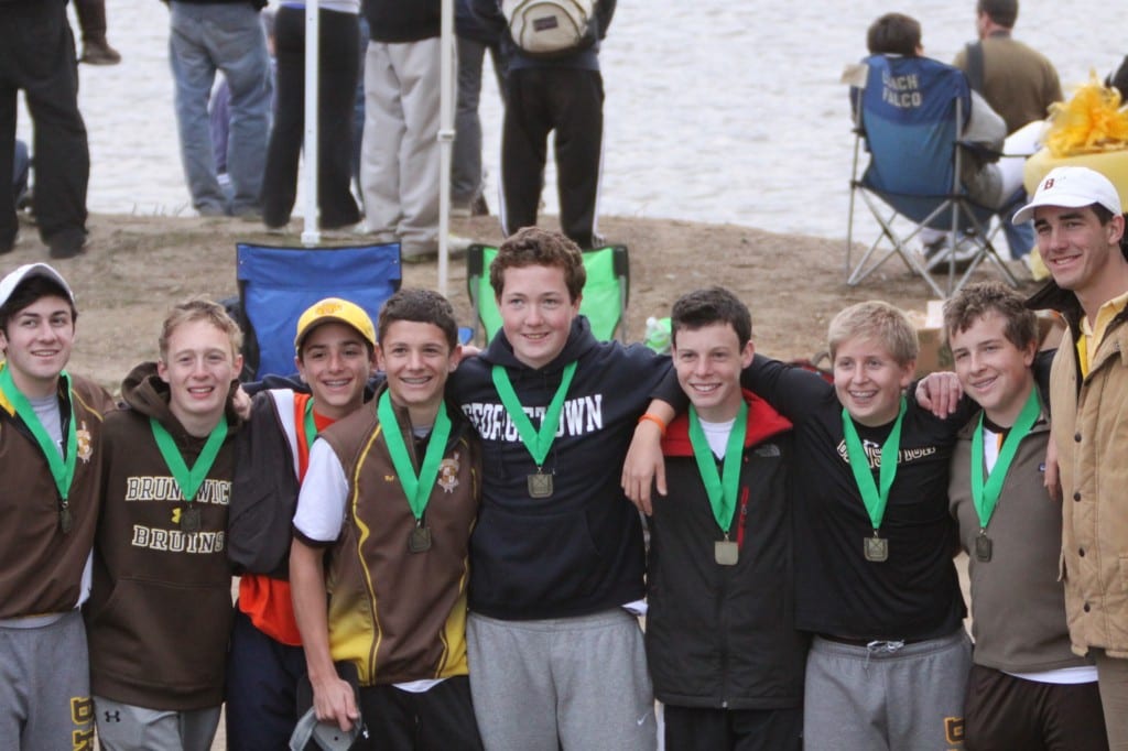 The Freshmen Eight, minus Cavicchio, Dunleavy, and May