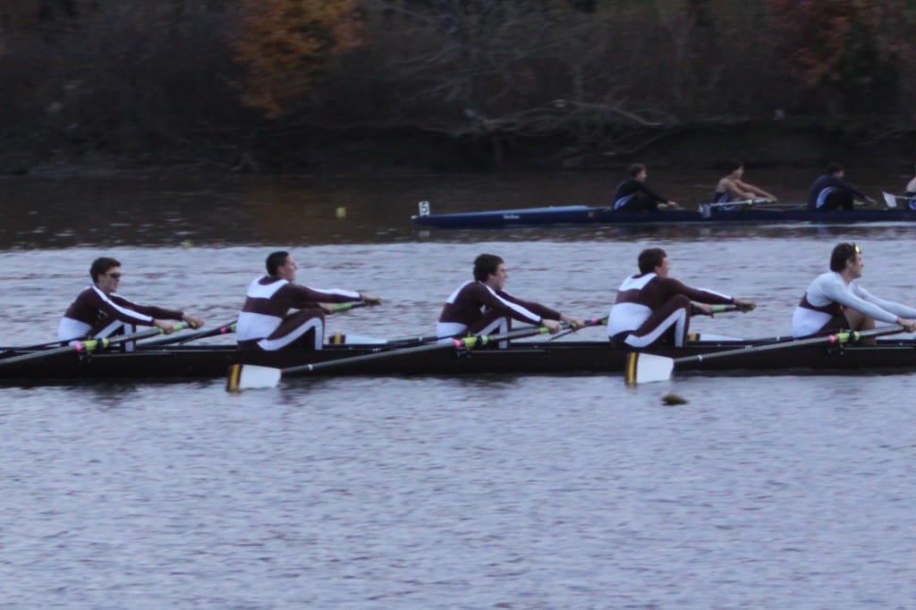 The Varsity Eight took bronze in the final